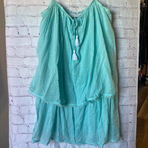 New with Tags Heidi Klein Aqua Mini Dress